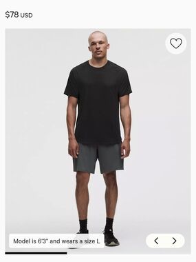 lululemon athletica Men's License To Train Short sleeve